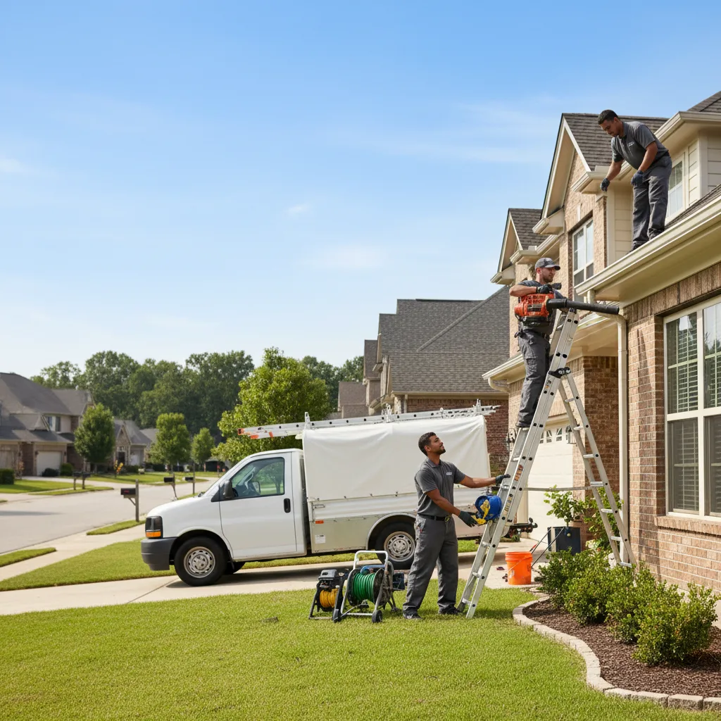 Home Gutter Service in Aubrey, AR near me